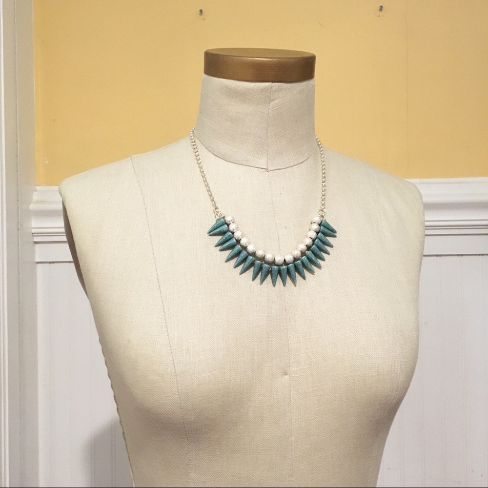Spike Layered Necklace!